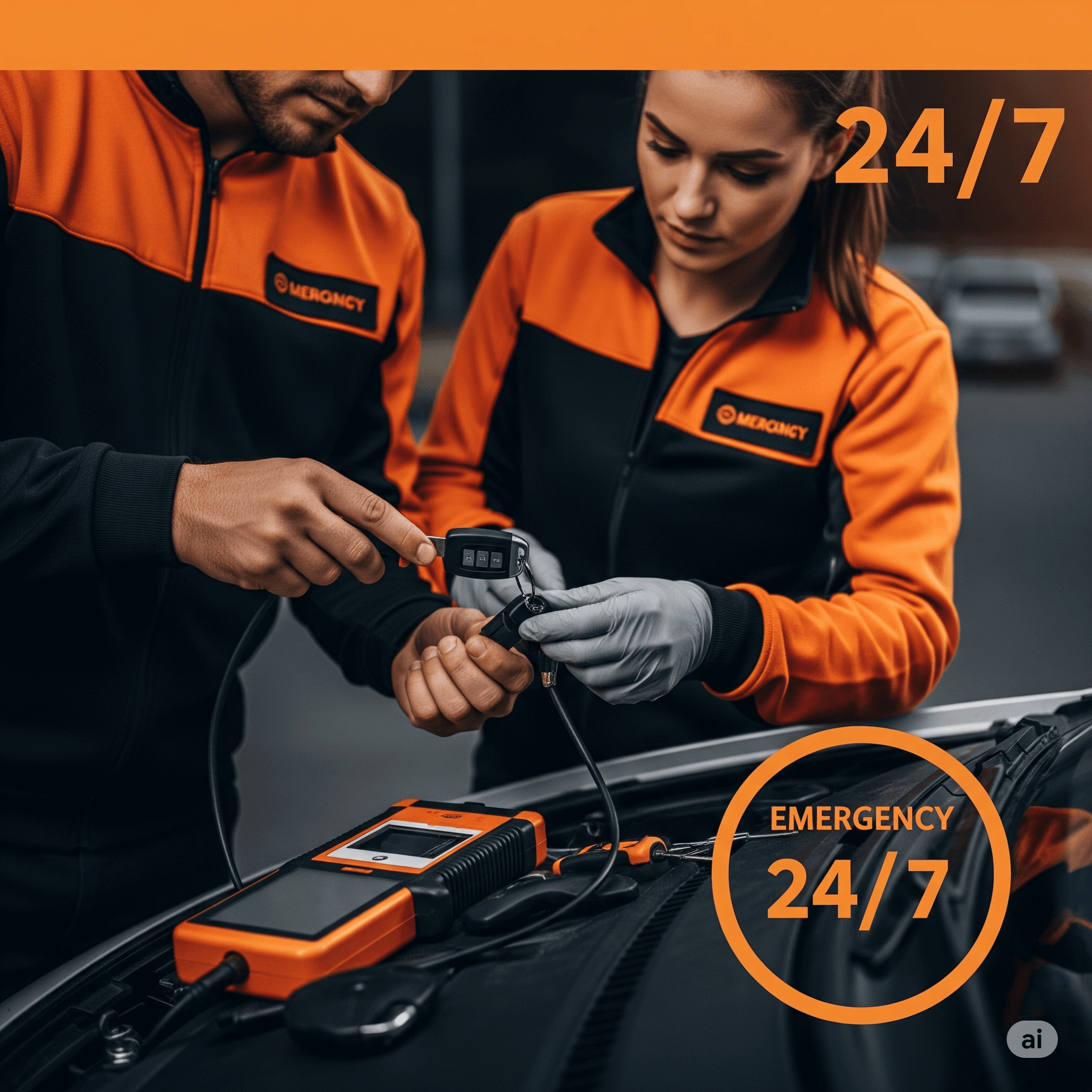 Car key programming service